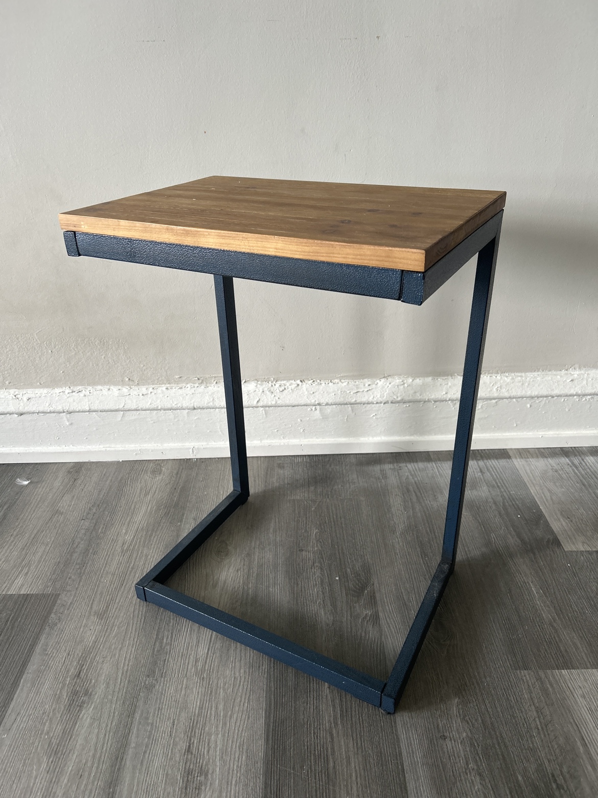 C-Shaped End Table