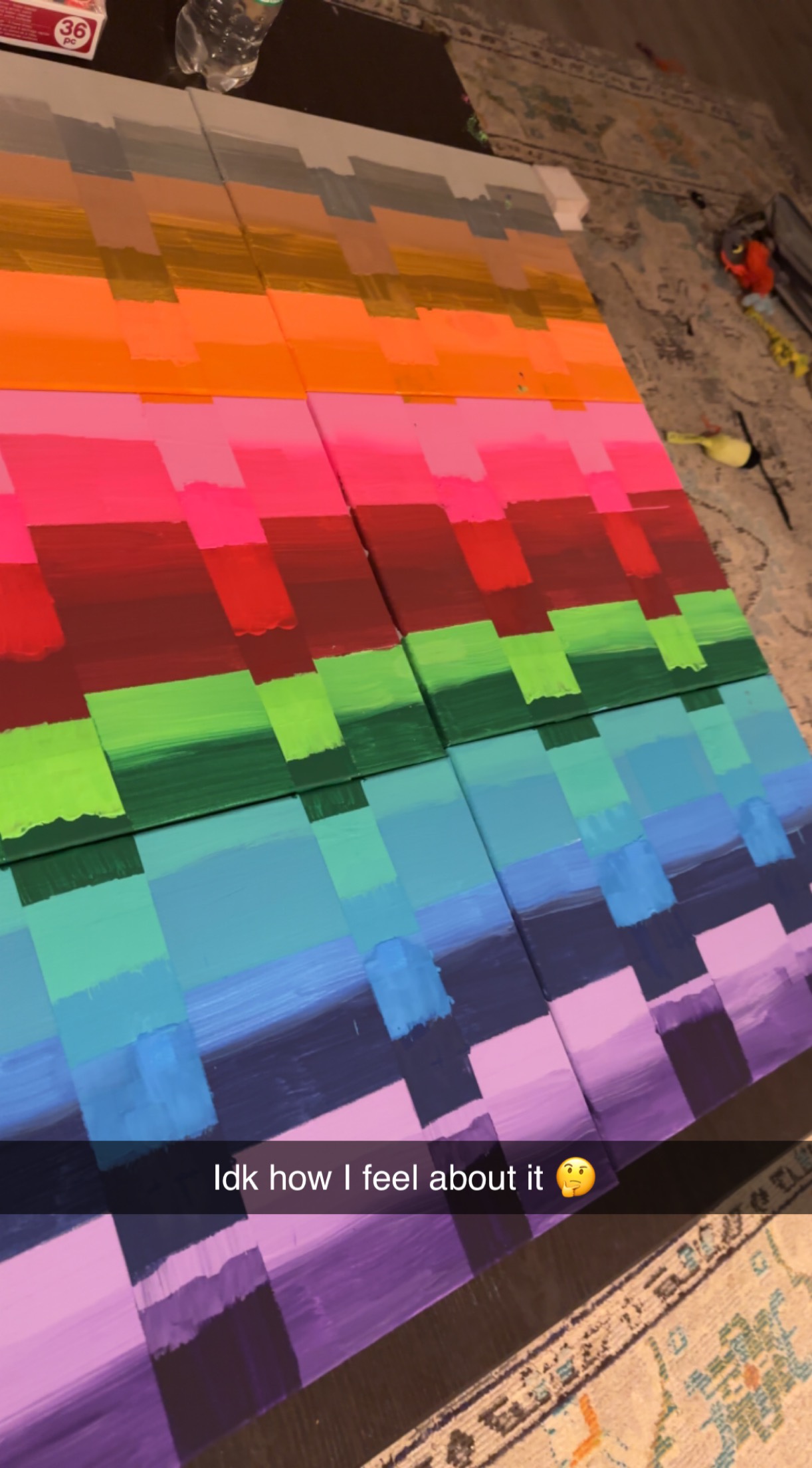 Abstract Acrylic Painting - photo 2