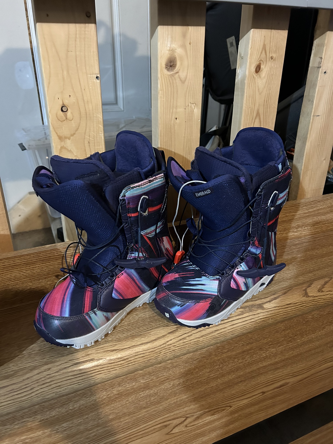 Ladies Burton snowboard boots size 7
