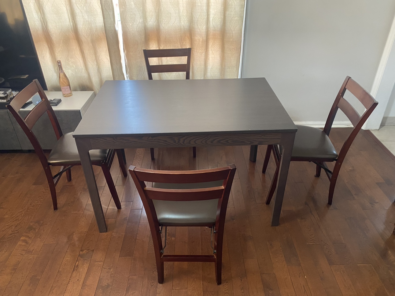 Dining Table and Four Chairs