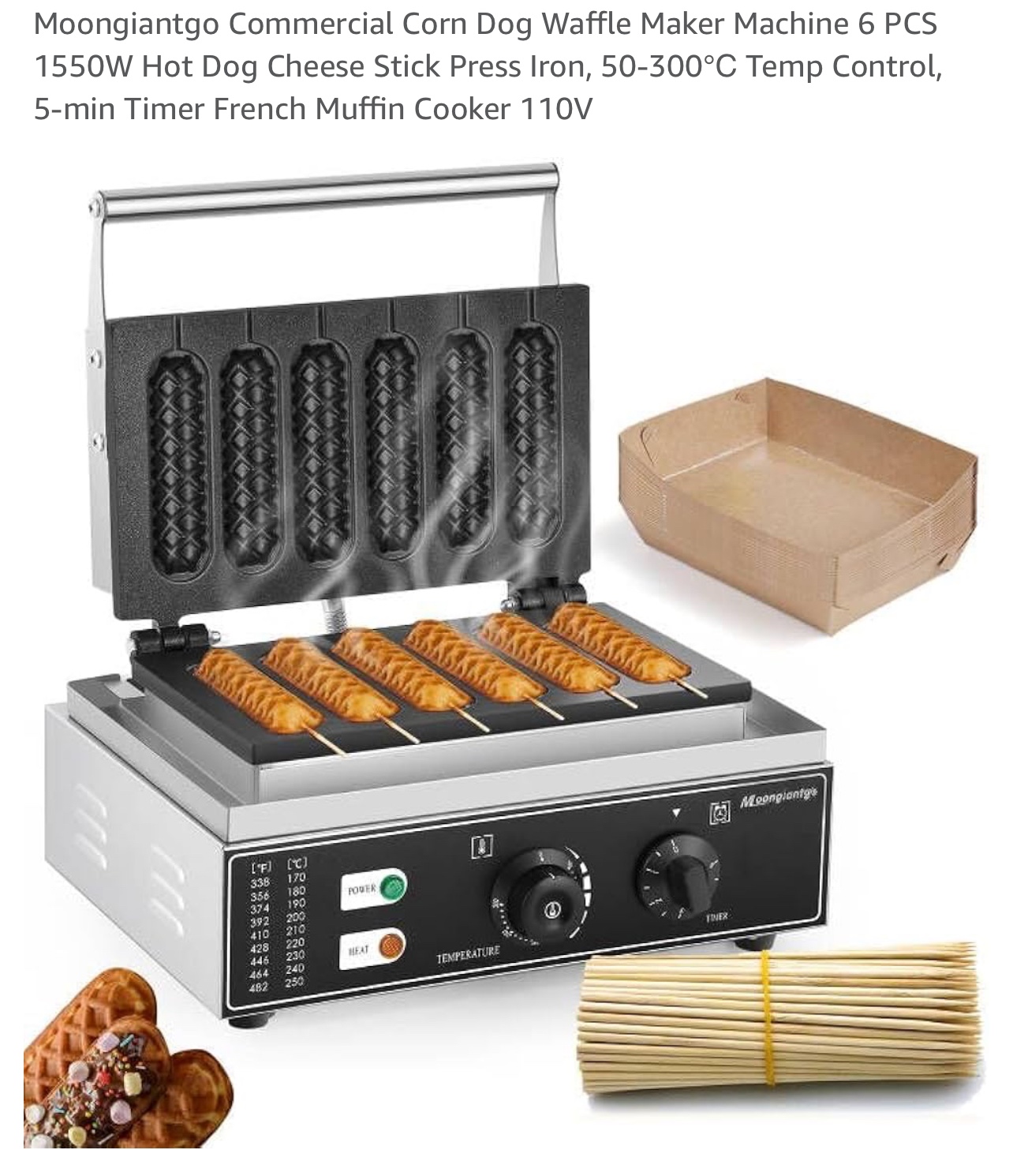 Waffle stick maker - photo 3