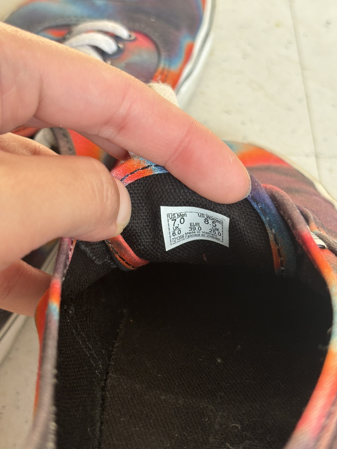 Vans Authentic Tie Dye Sneakers - photo 2