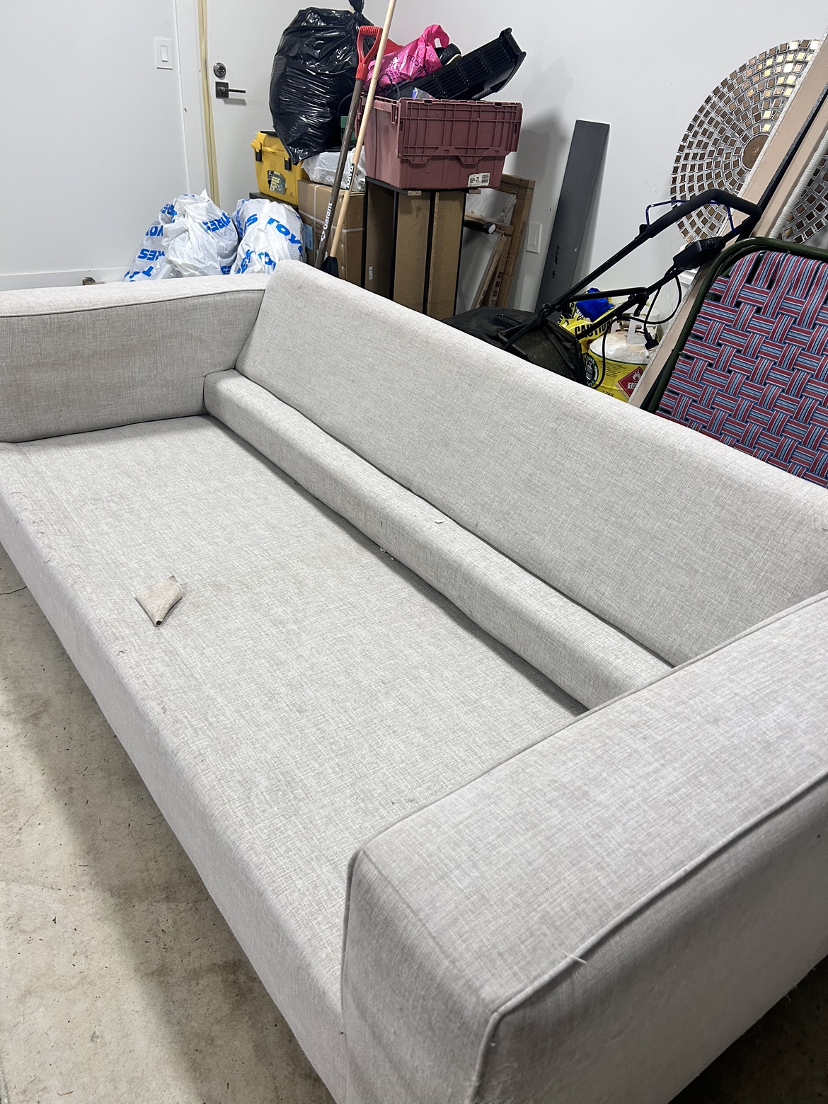 Cream Sofa