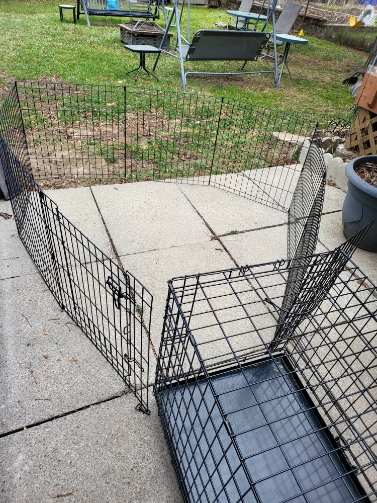 animal cage and play pen fencing image indicator(6)