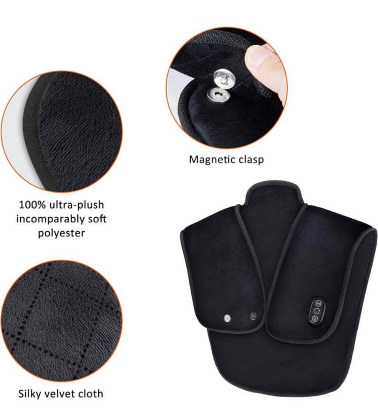 Heating Pad with Vibration Motors - photo 4