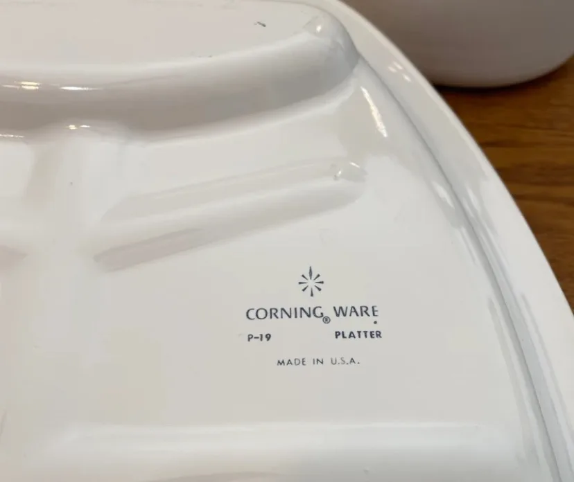 Vintage Corningware Cornflower Blue Meat Platter (Rare) image indicator(5)