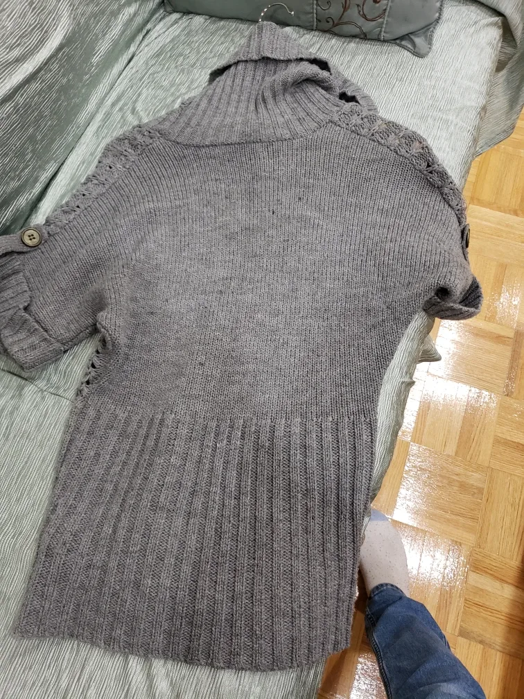Grey Knit Sweater image indicator(5)
