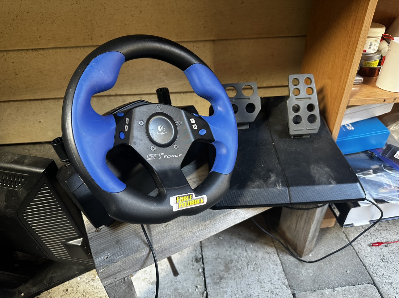 Logitech GT Force Racing Wheel