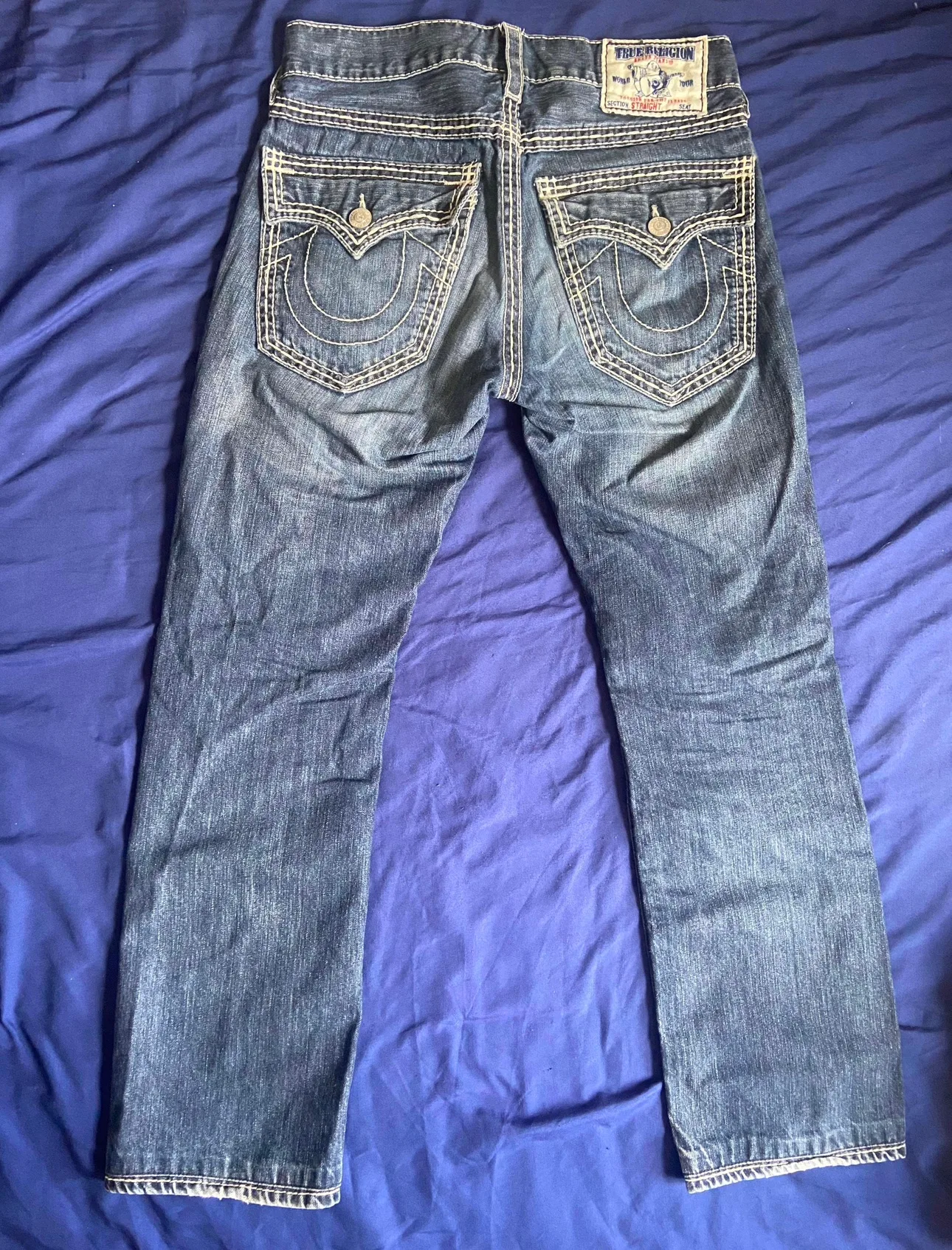 Men’s True Religion Jeans MB3 Ricky Straight Fit image indicator(6)