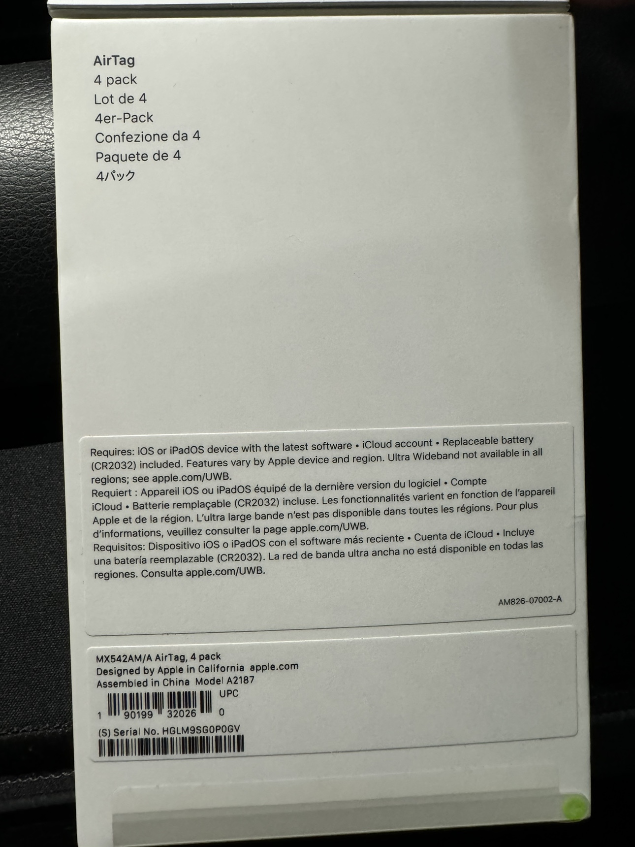 Apple AirTag 4 Pack - photo 2