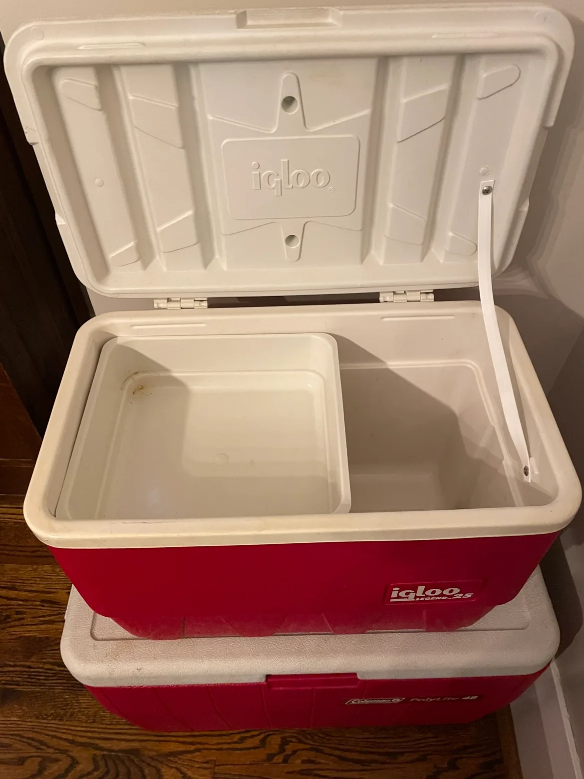 Igloo Legend 25 and Coleman PolyLite 48 Coolers thumbnail