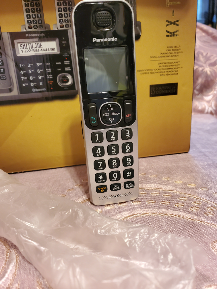 Panasonic KX-TG1155 Cordless Phone - photo 3