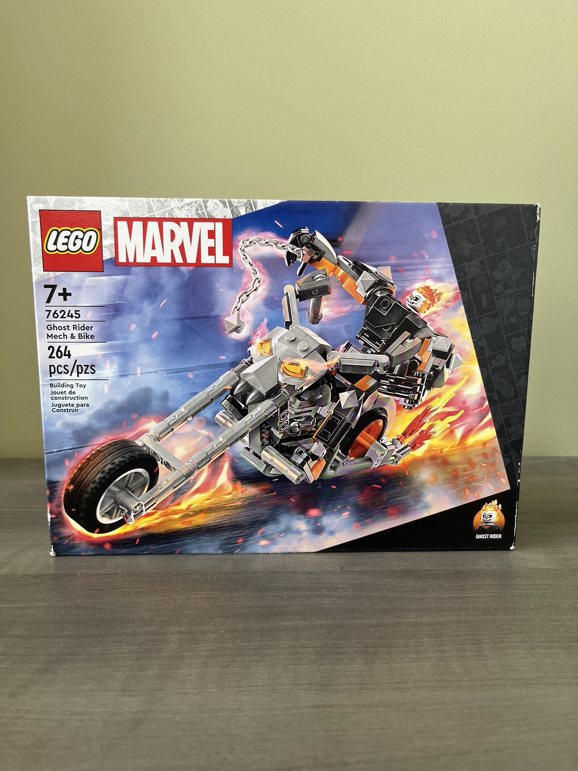 LEGO Marvel Ghost Rider Mech & Bike 76245