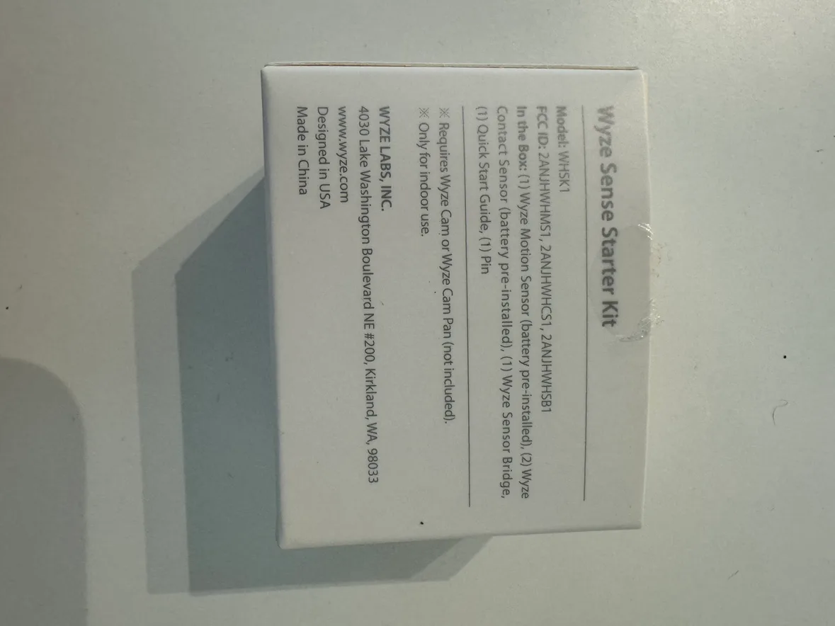 Wyze Cam Pan v1 + Wyze Sense (3-pack) image indicator(6)