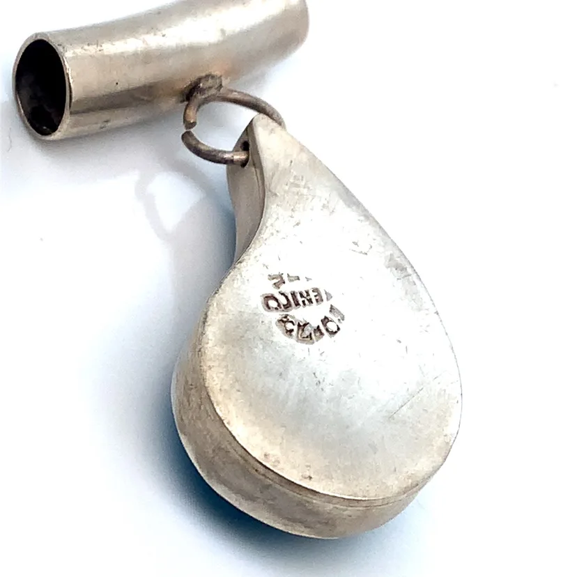 Sterling Silver Navajo Turquoise Pendant image indicator(2)