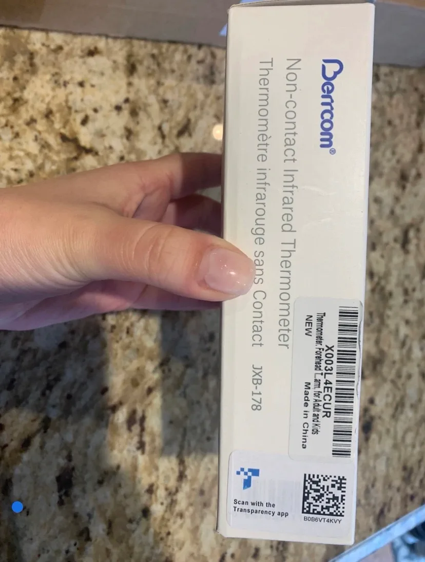 Bercom Non-Contact Infrared Thermometer image indicator(4)