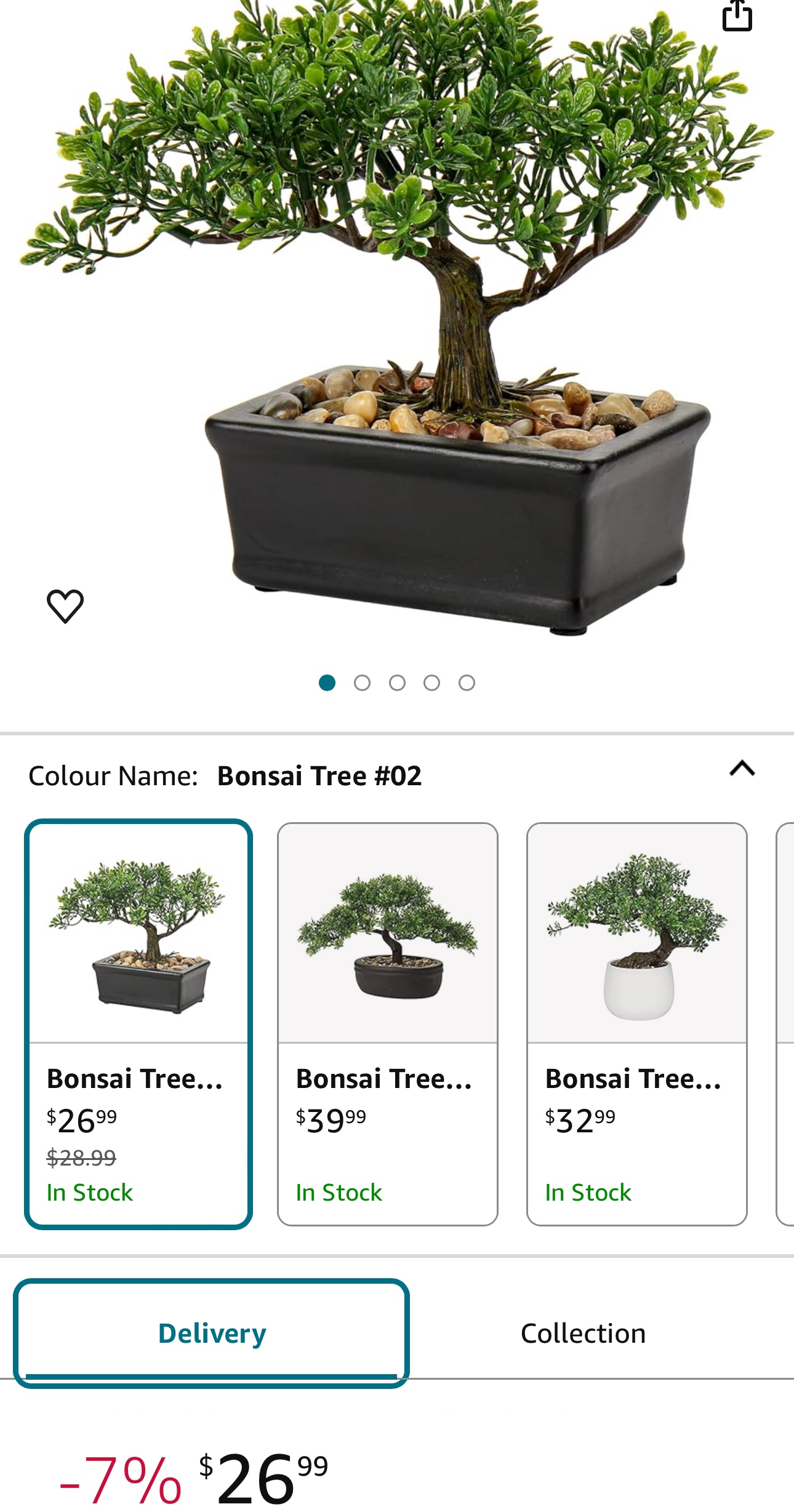 Moving sale: Artificial Bonsai Tree