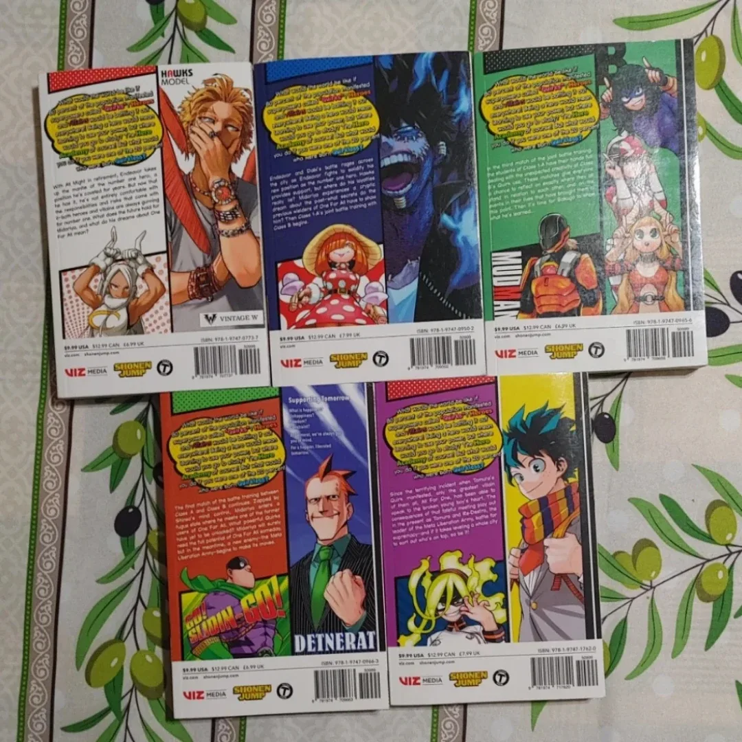 My Hero Academia (MHA) Manga, Volumes 20-23, 25 image indicator(2)