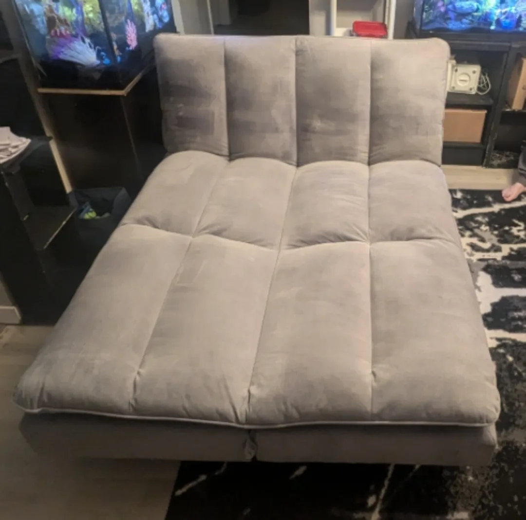 Grey Futon Couch image indicator(3)