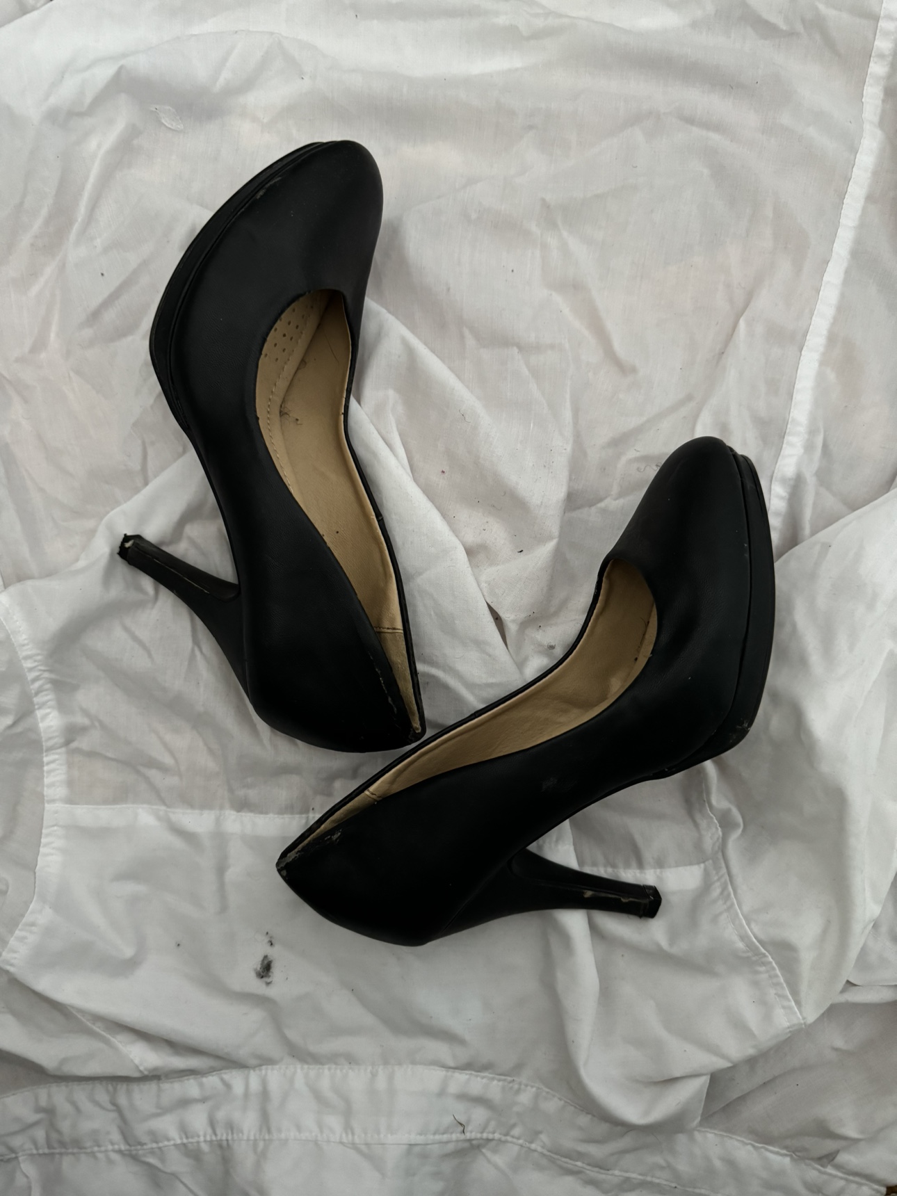 Black High Heel Shoes - photo 3