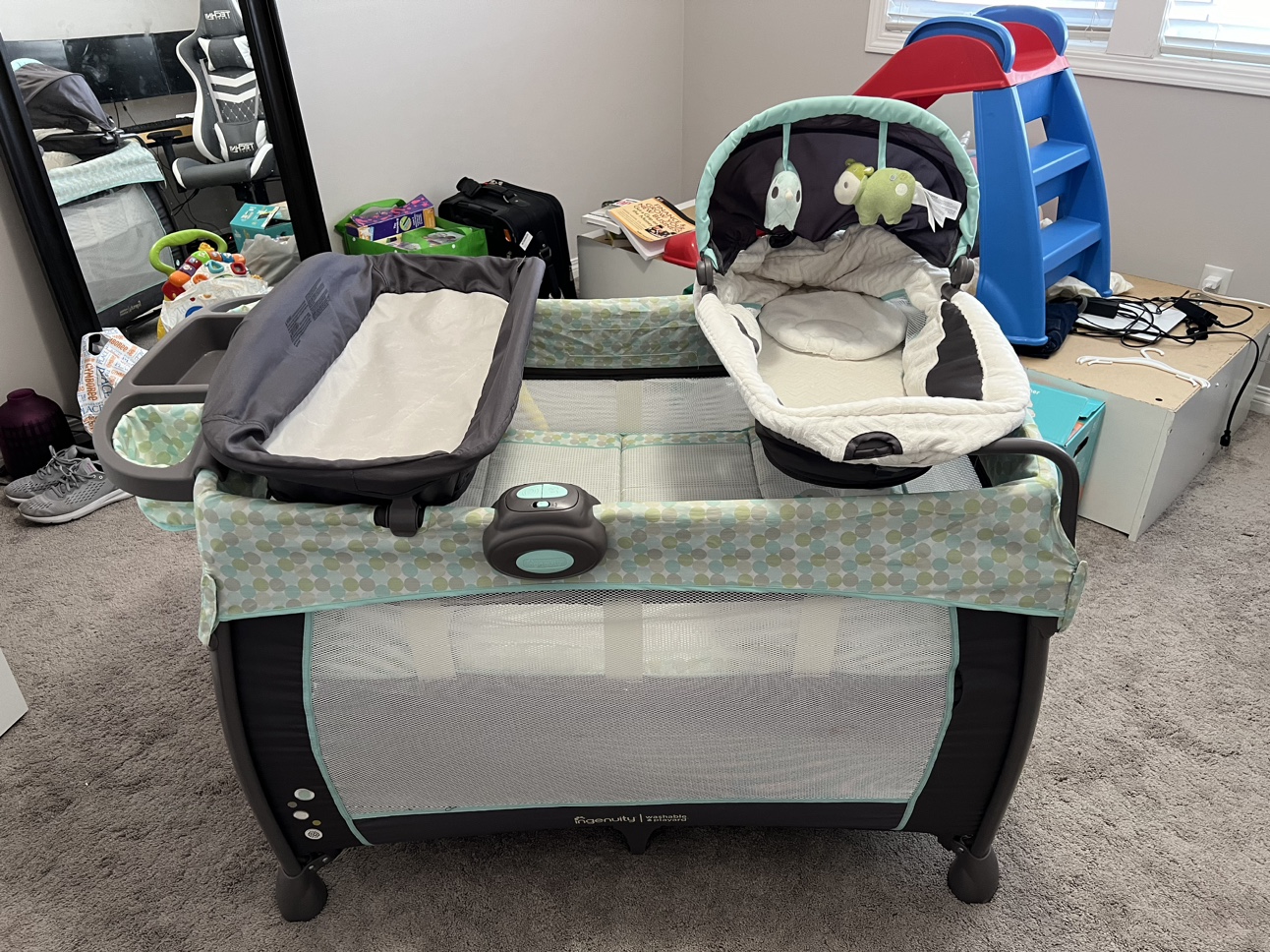 Pack n play crib