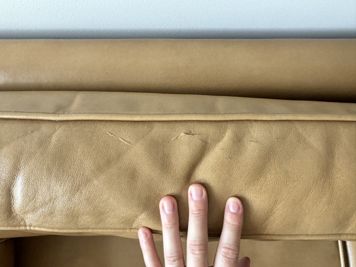 UO Faux Leather Sofa - photo 4