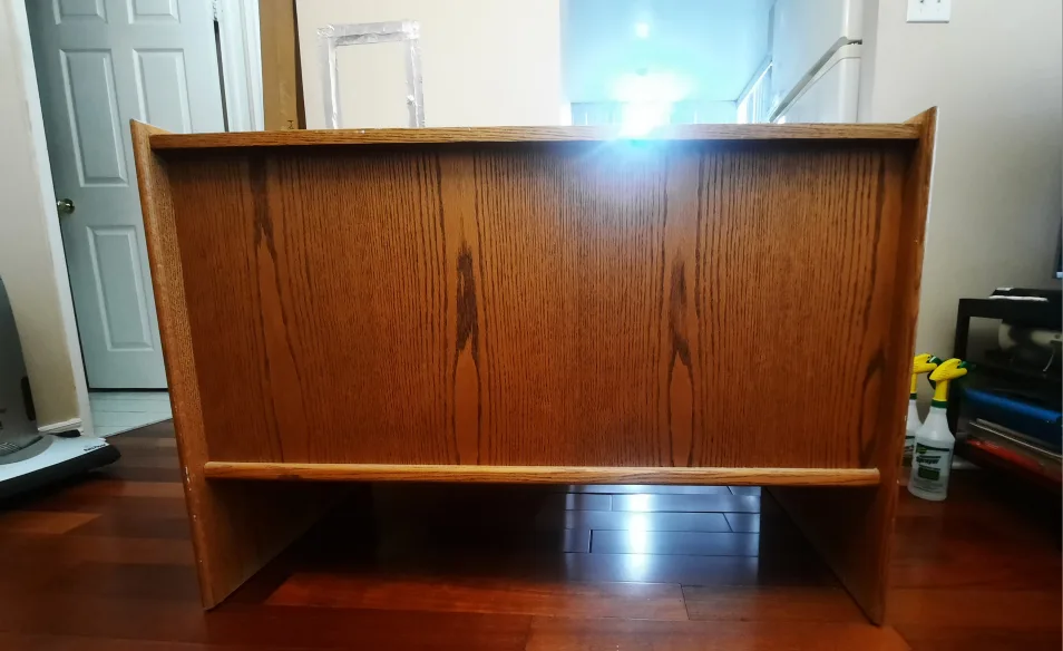 Wooden desk and Shelf image indicator(3)