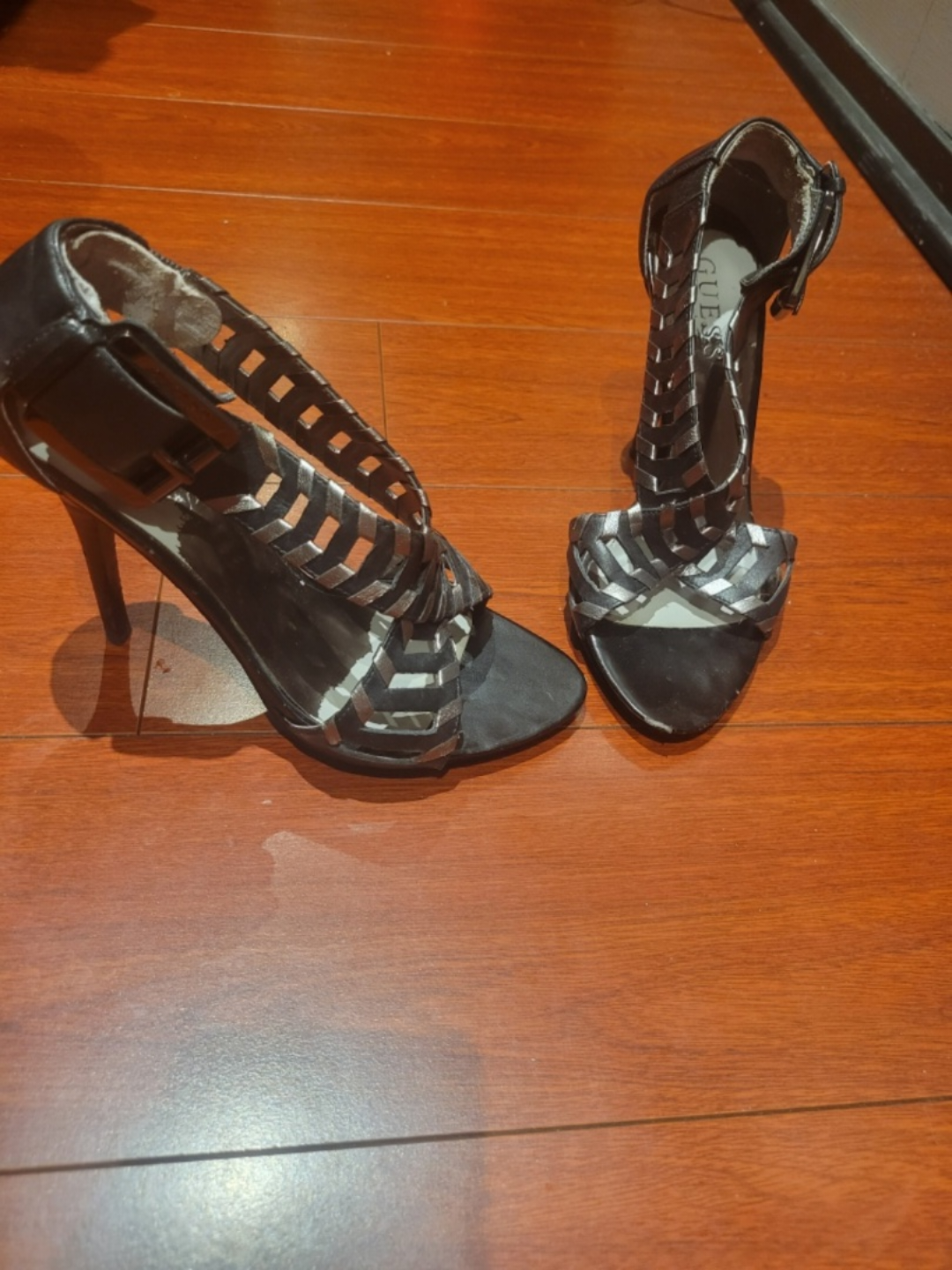 4 pairs of high heels party shoes