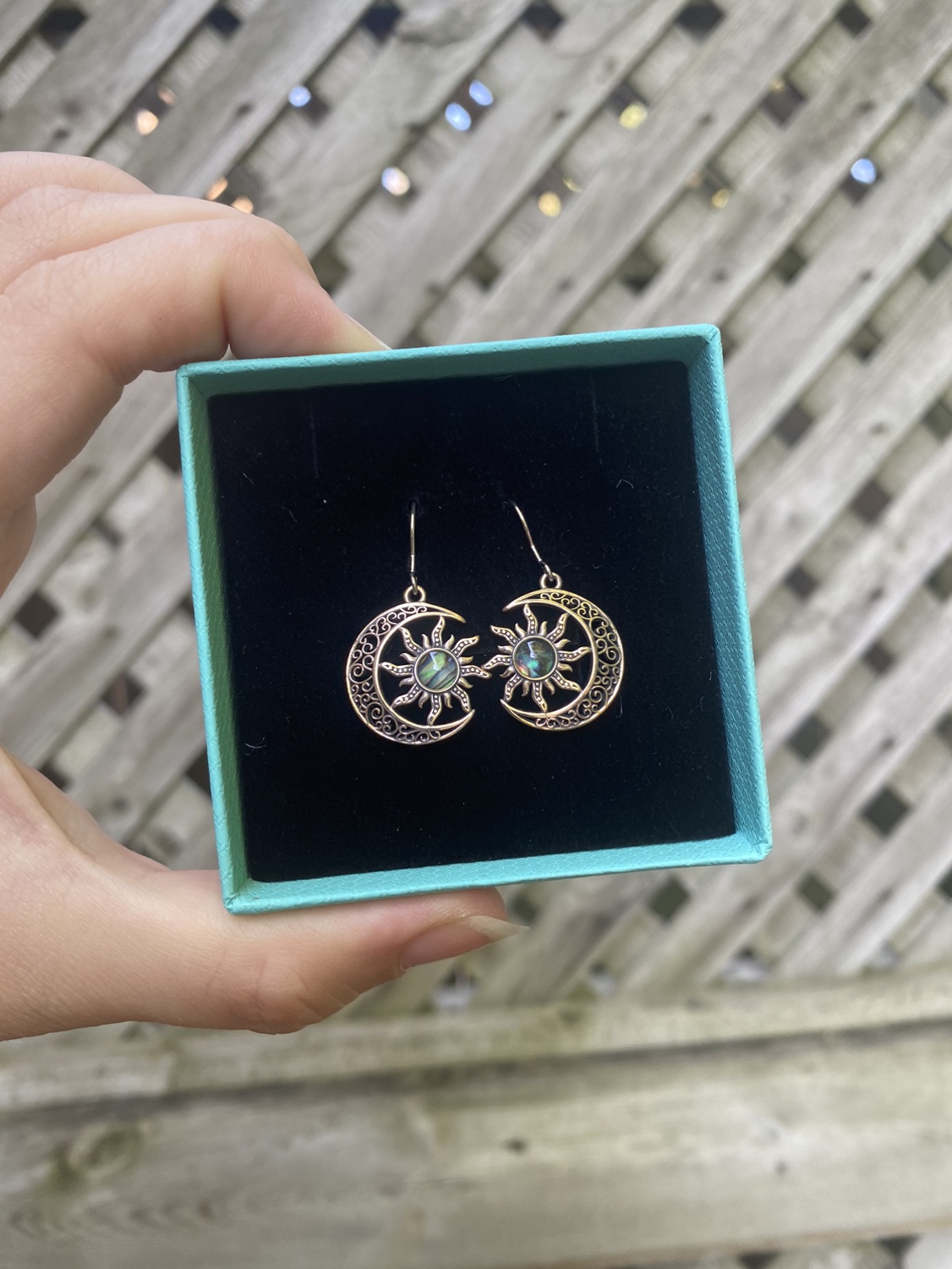 Sun and Moon Earrings 🌙