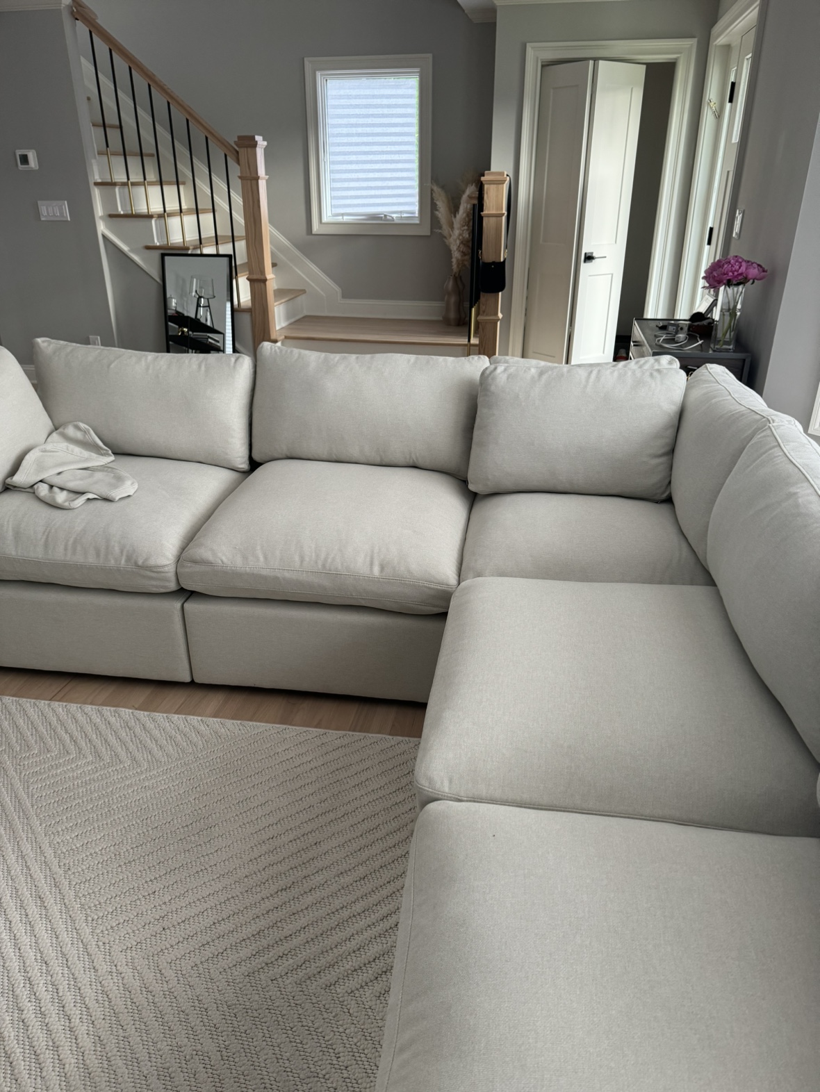 COZEY sectional with chair and ottoman - photo 2