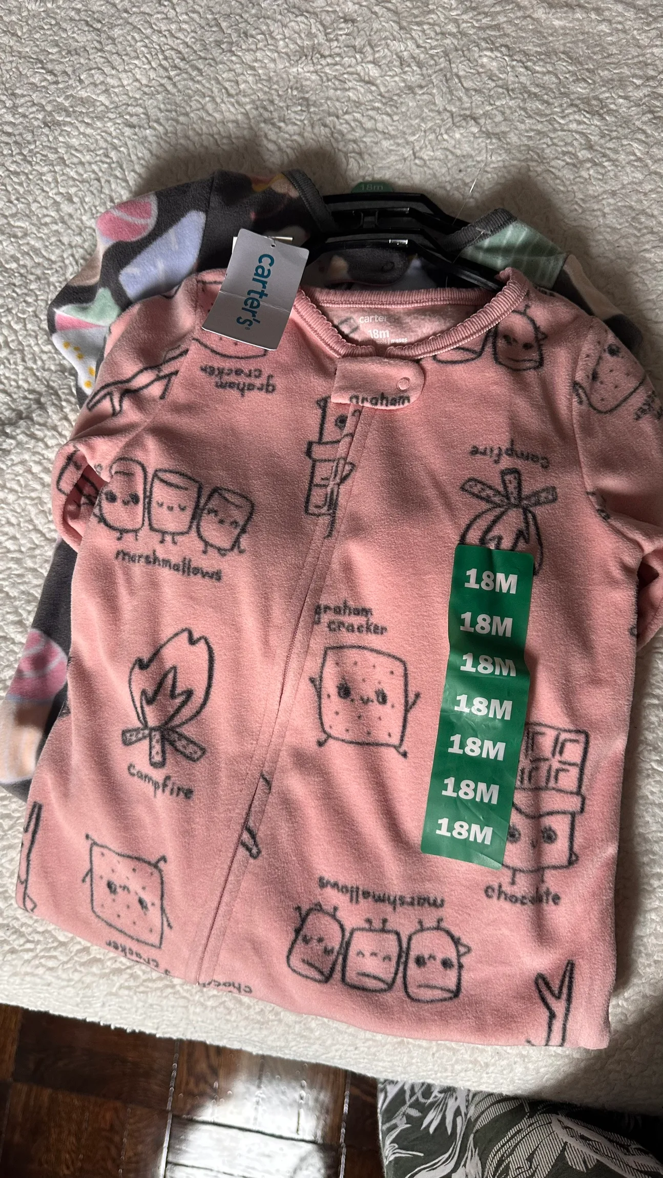Carter's 18 Month Footed Pajamas thumbnail