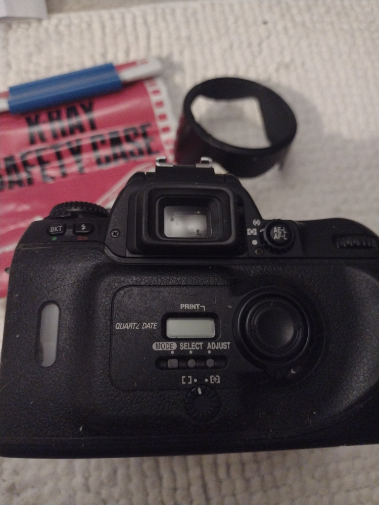 "🧡" Nikon F80D Film Camera with Tamron lens and x-ray case - photo 3