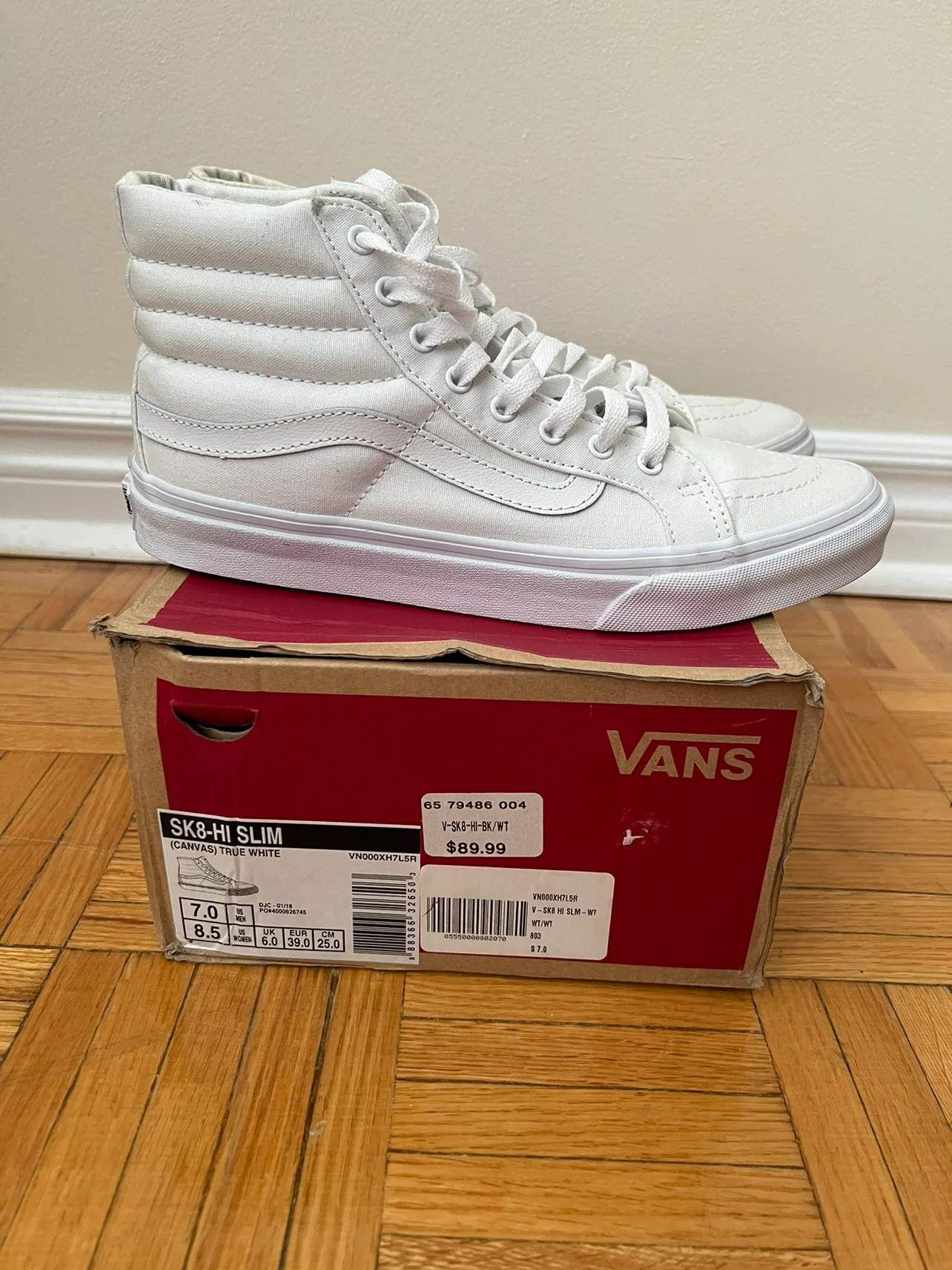 Vans SK8-HI SLIM Sneakers - Women 8.5 thumbnail