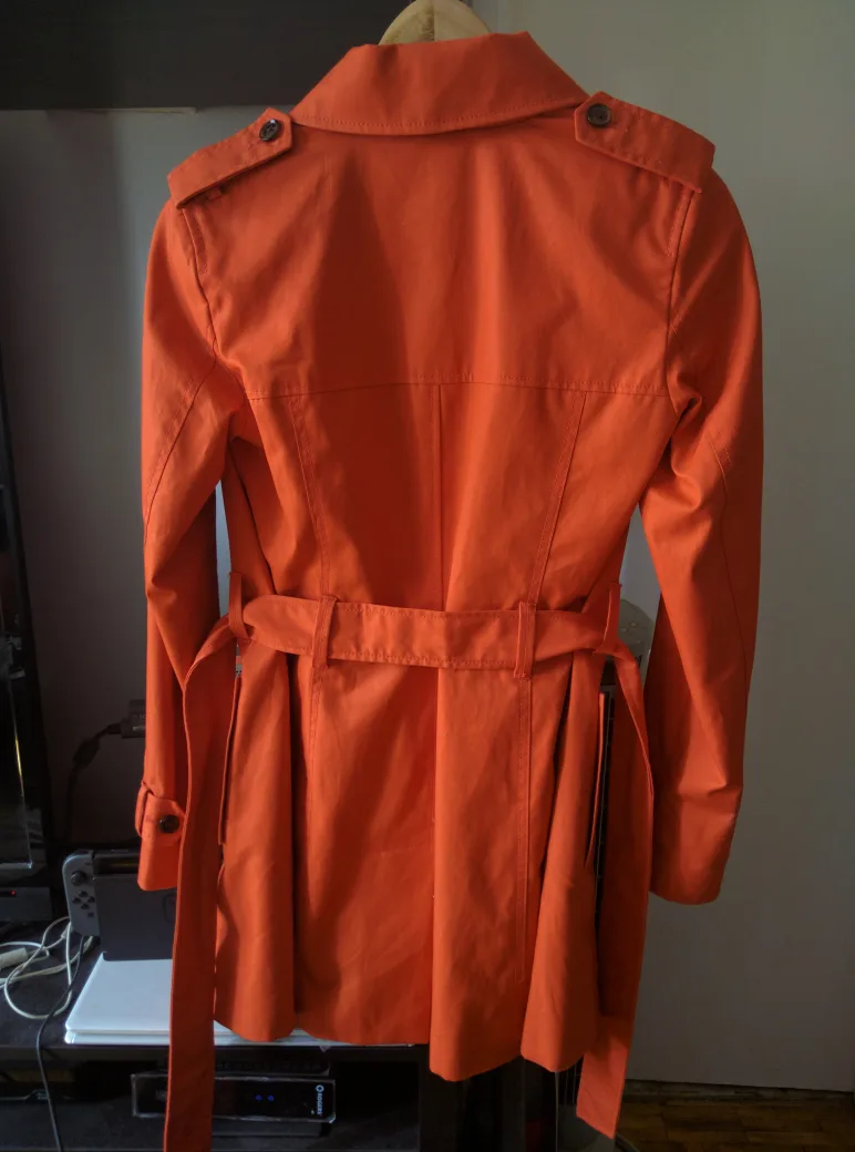 Banana Republic Trench Coat XS image indicator(2)