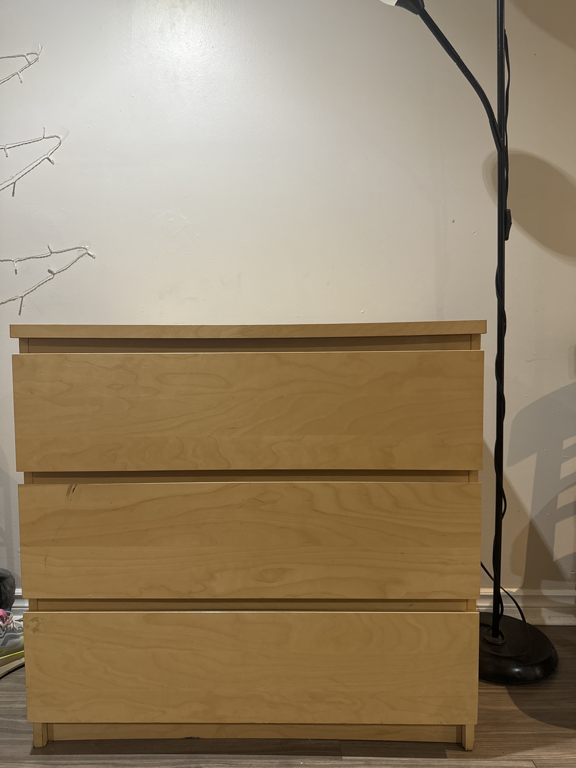 3 Drawer Malm Dresser