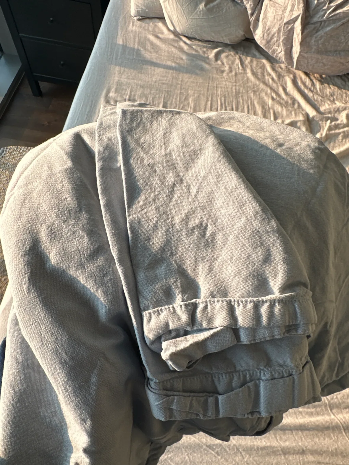 FREE chambray pillowcase set, Ralph Lauren, Blue image indicator(3)