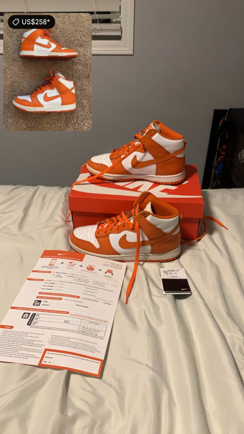 Nike Dunk High "Syracuse"