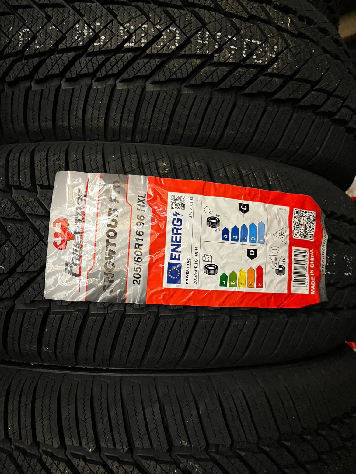 BRAND NEW POWERTRAC WINTER TIRES 205/60/16 image indicator(2)