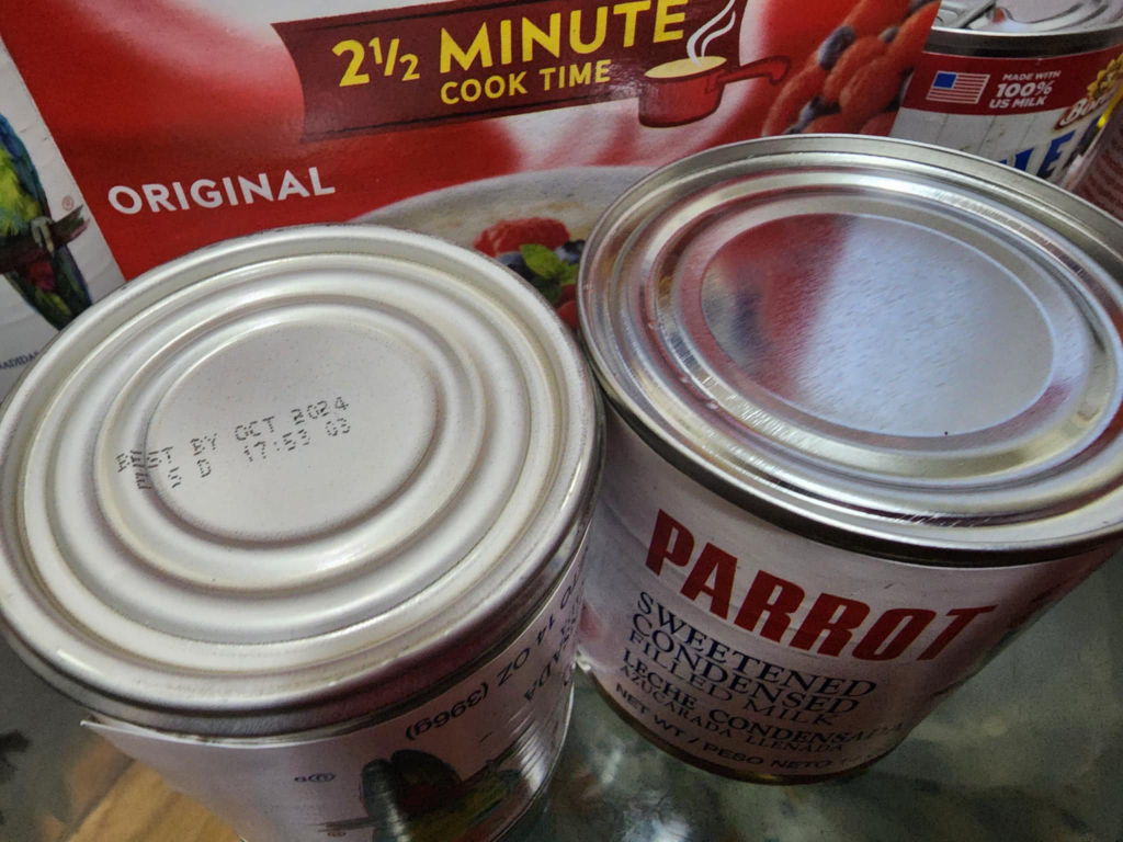 [pantry] Cream of Wheat Cereal Box and Canned Milk - photo 5