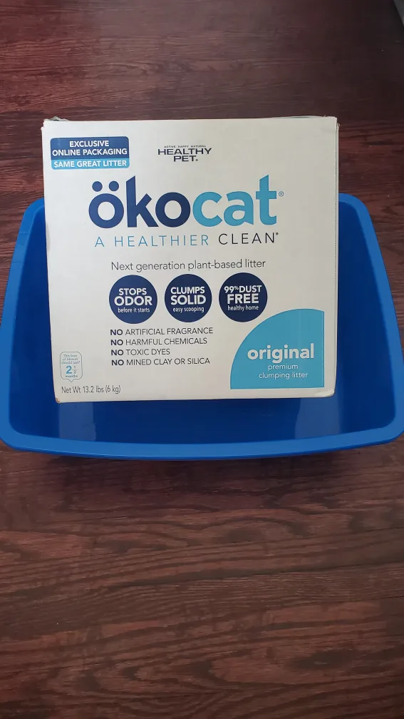 FREEEEEE Ökocat Cat Litter + box thumbnail