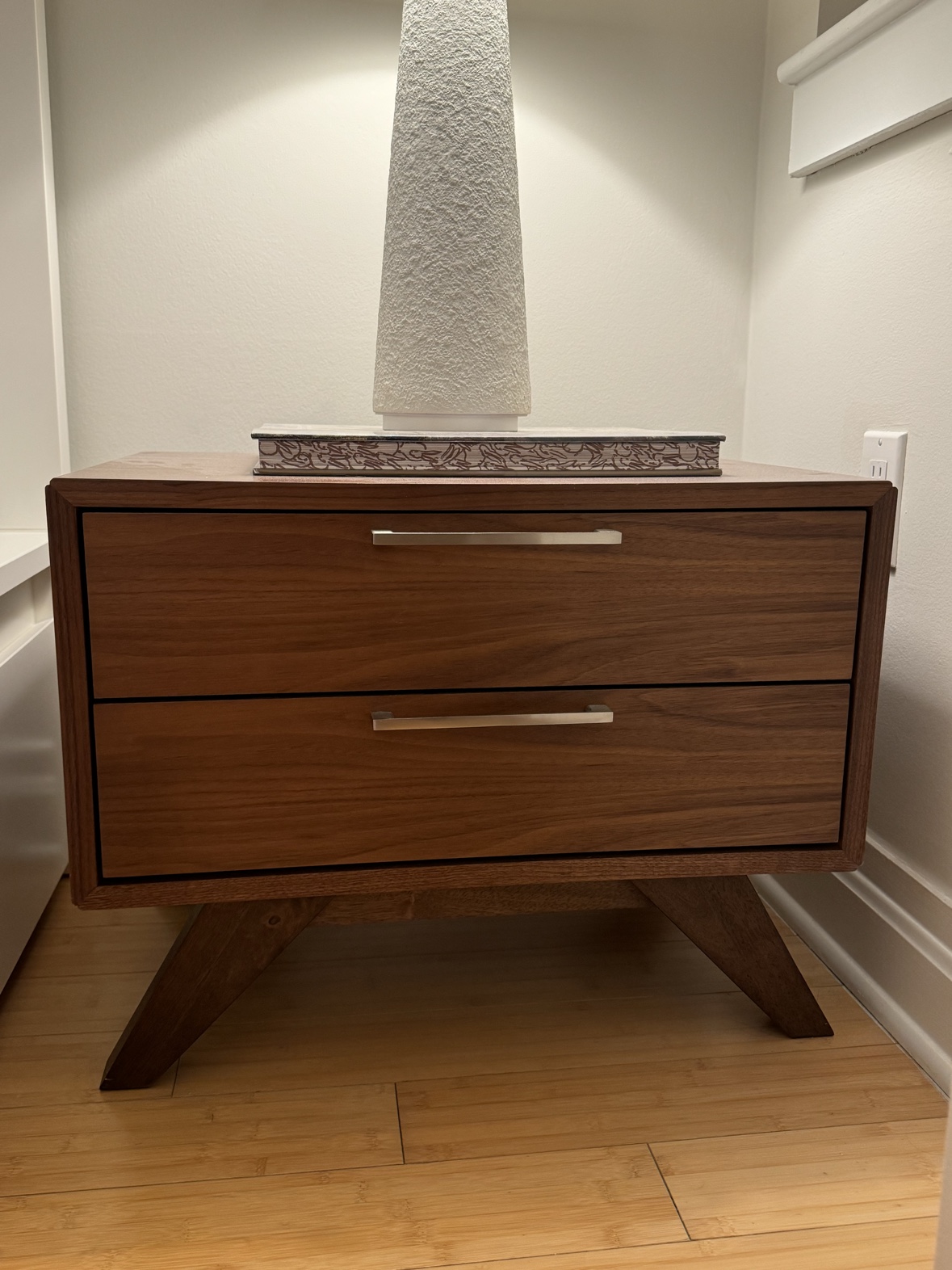 Walnut Nightstand