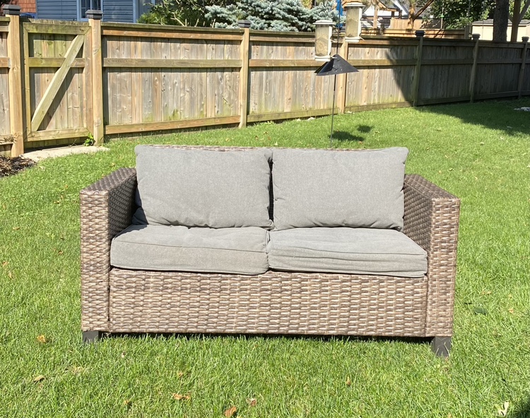 Outdoor 2 person couch