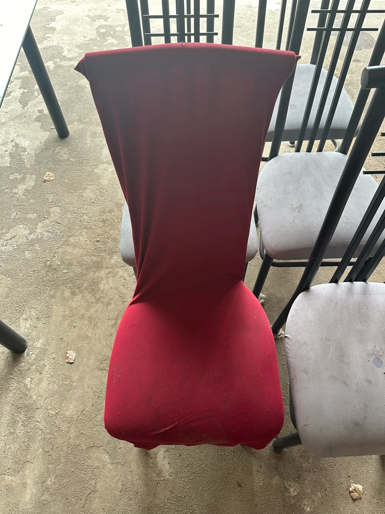 Glass Dining Table and 6 Chairs image indicator(3)