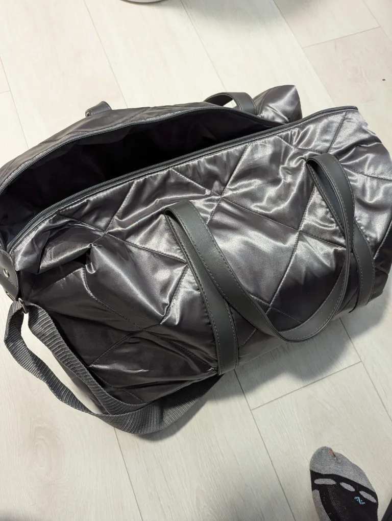 Silver Duffle Bag thumbnail