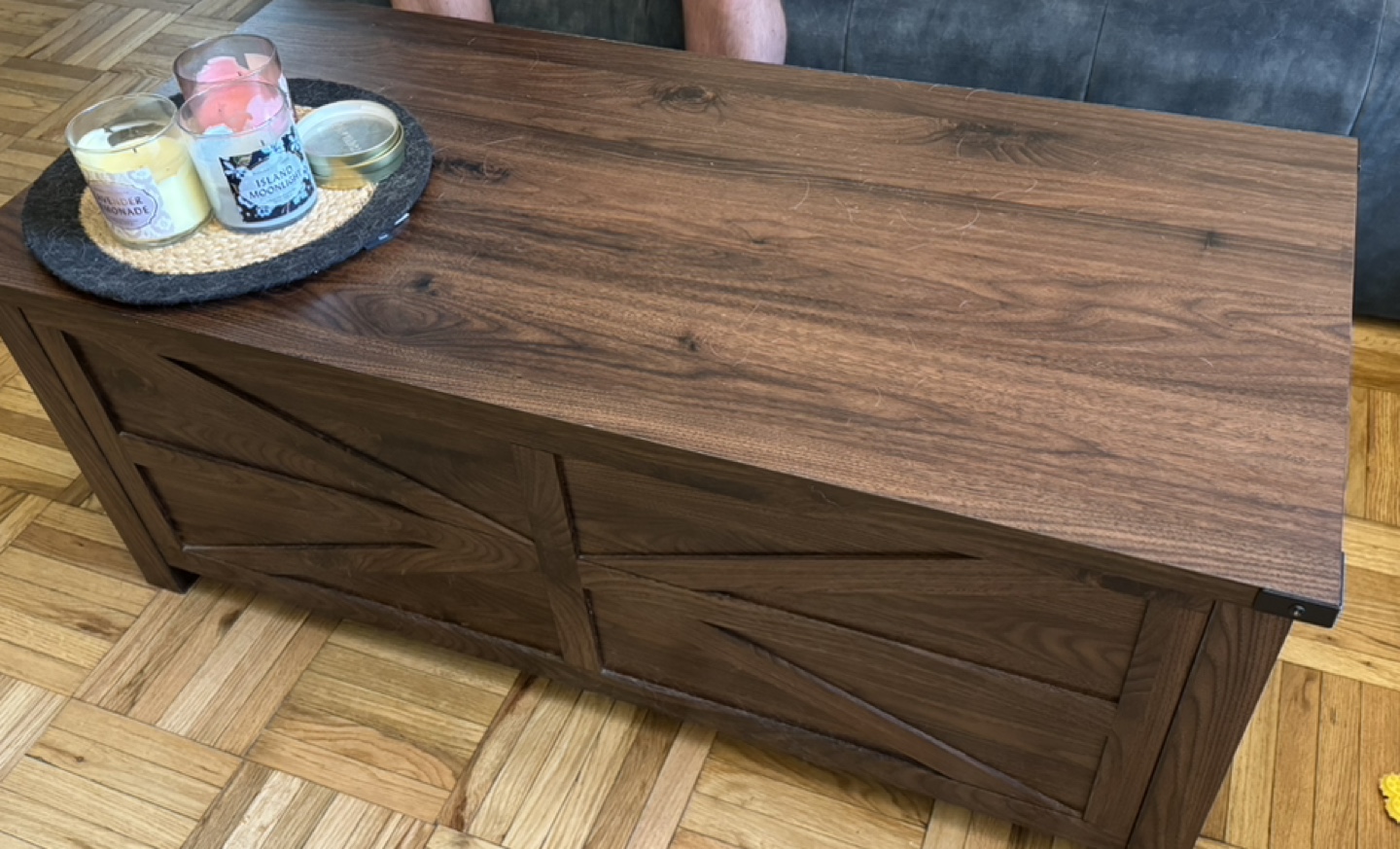 Coffee Table with Drawers - photo 2