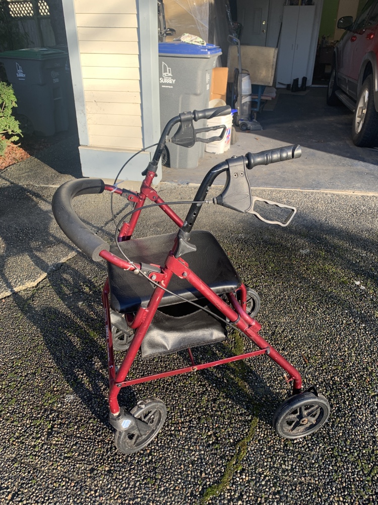 Rolling Walker with Seat - photo 3