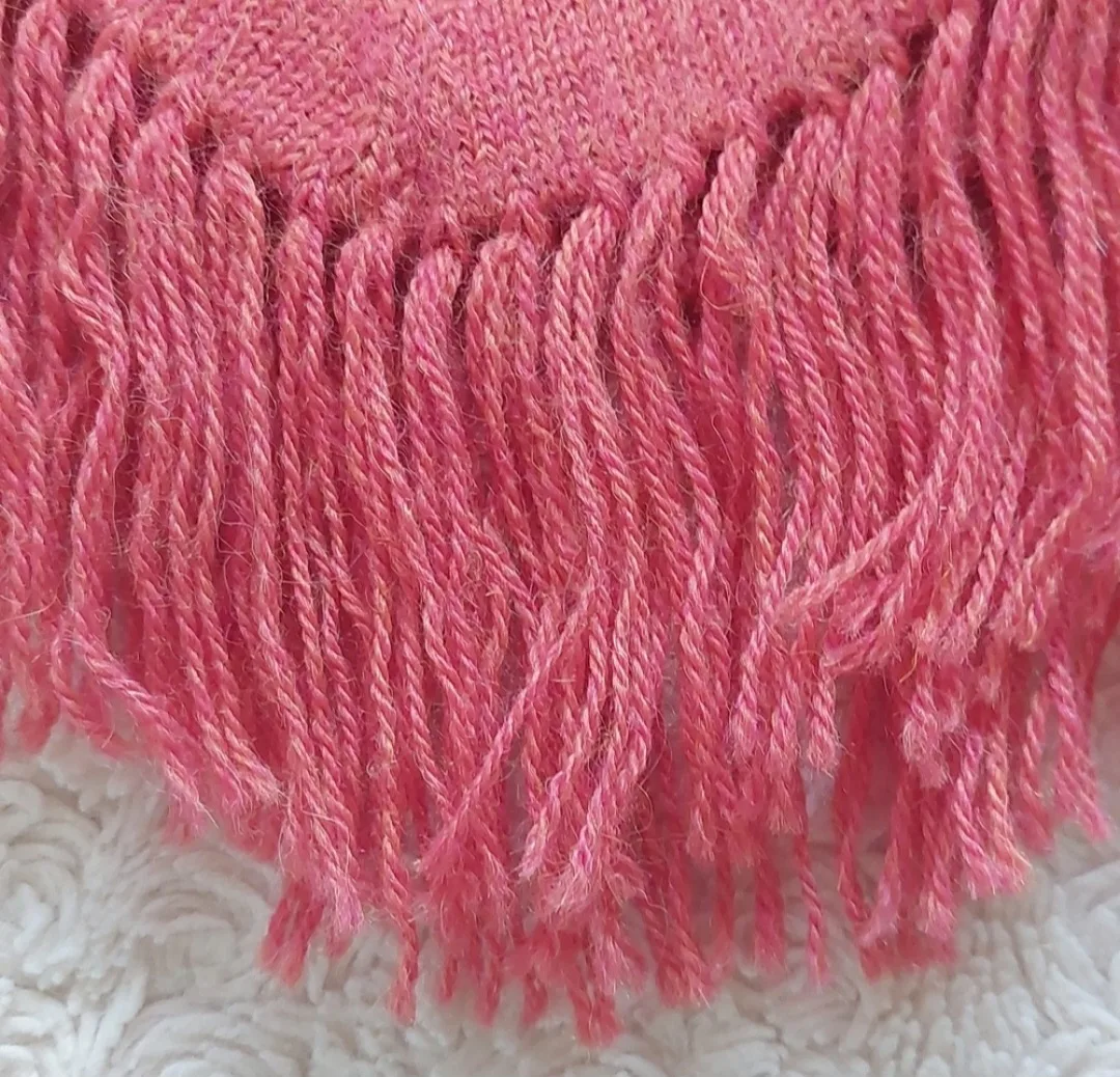 Pink Alpaca Poncho image indicator(5)