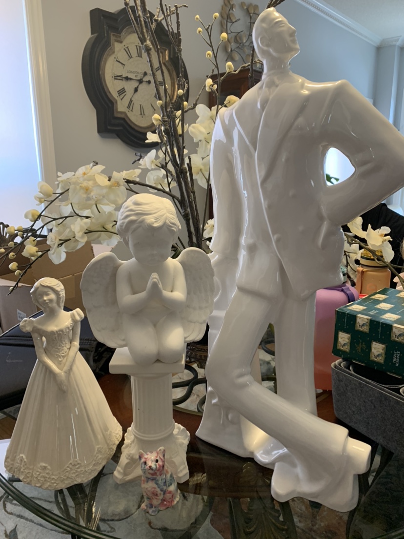 White Porcelain Figurines