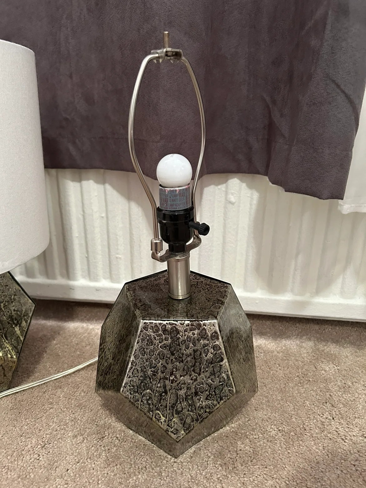 Pair of Geometric Lamps thumbnail