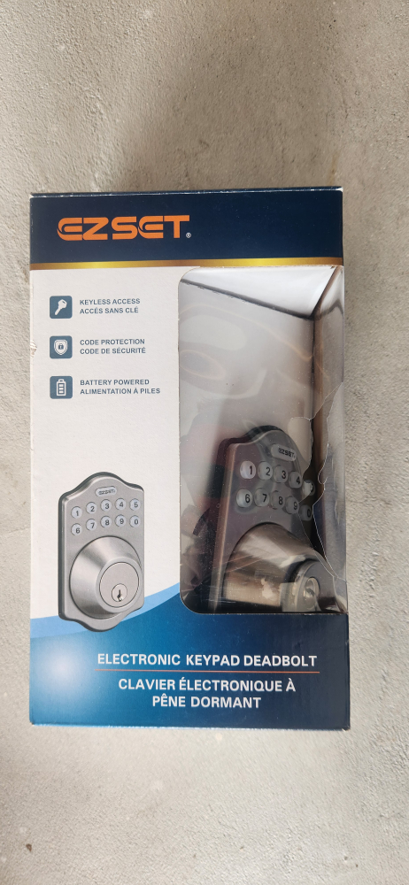 EZSET Electronic Keypad Deadbolt